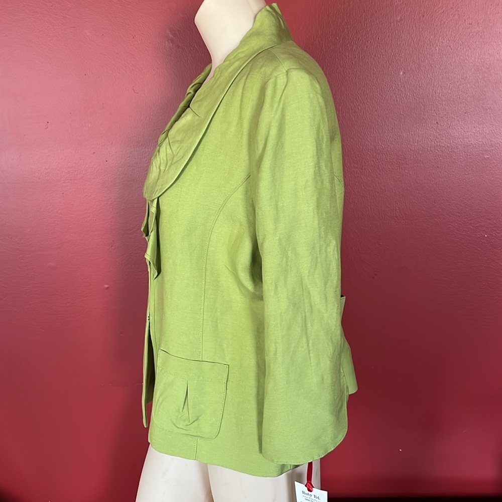 New Ruby Rd. Avocado lined jacket. - Picture 8 of 16